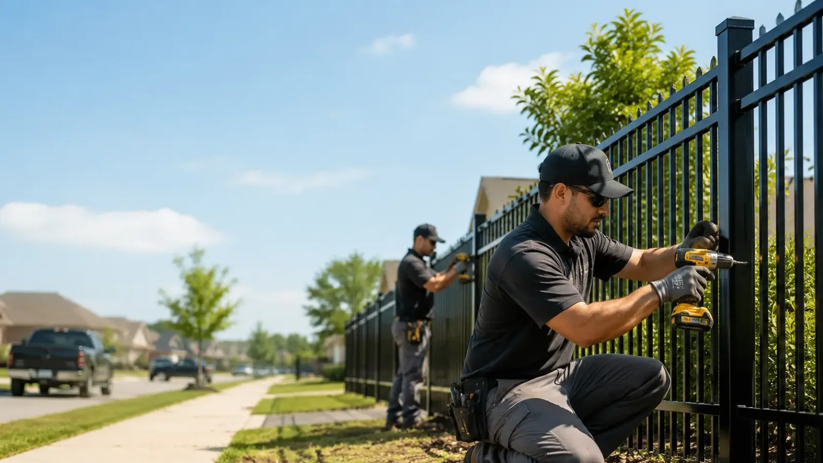 Metal Fence Installation in Manchester, MO